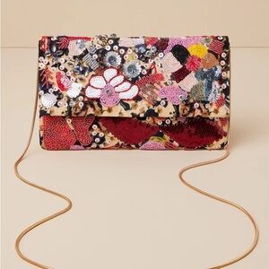 Multicolor Embellished Women's Bag